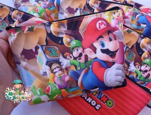 25 Necessaires Personalizada Super Mario Bros