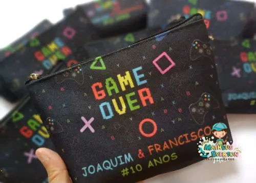 25 Necessaires Personalizada Vídeo Game