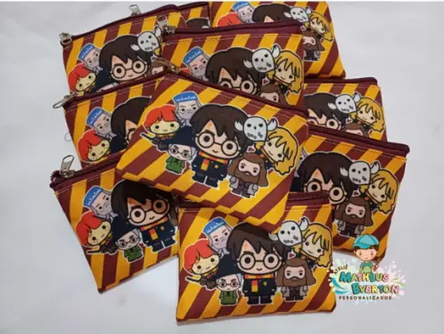 25 Porta Moedas Personalizado Harry Potter