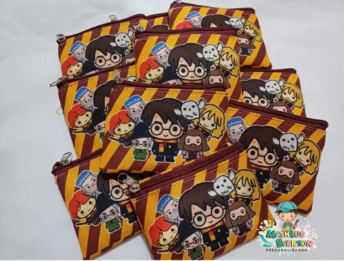 25 Porta Moedas Personalizado Harry Potter