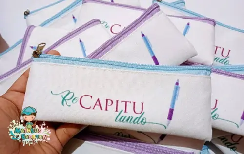 30 Estojos Slim Tam:19x7cm, Personalizamos com Sua Logo