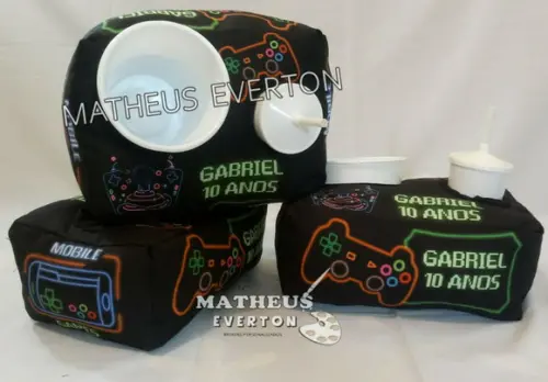 30 Kits Cinema Personalizado Video Game (faço Outros Temas)