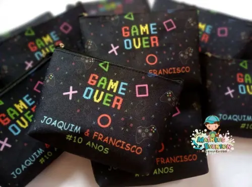 30 Necessaires Personalizada Vídeo Game