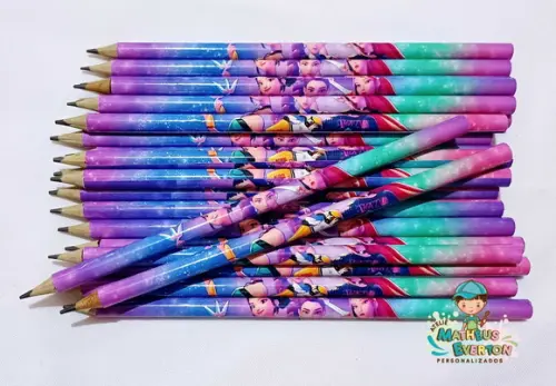 35 Lapis Personalizado Guerreiras de K-pop