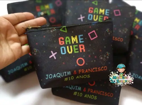 35 Necessaires Personalizada Vídeo Game