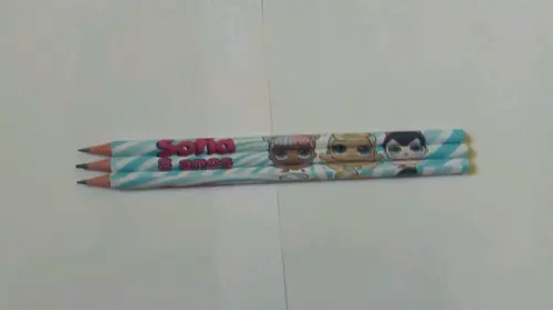 40 Kit osLapis Regua Personalizado Lol