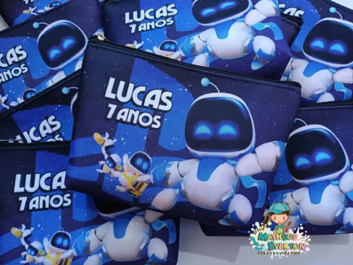 40 Necessaires Personalizada Astro Bot