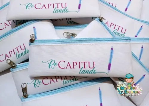 45 Estojos Slim Tam:19x7cm, Personalizamos com Sua Logo