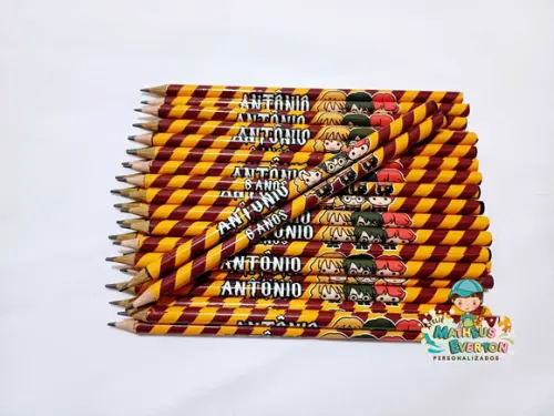 45 Lapis Personalizado Harry Potter