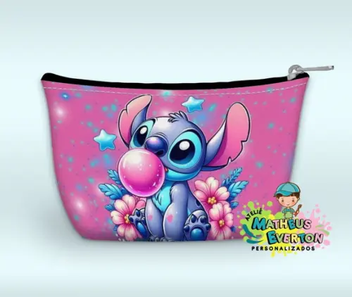 45 Necessaires Personalizada Stitch (faço Outros)