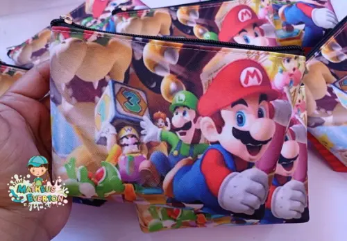 45 Necessaires Personalizada Super Mario Bros