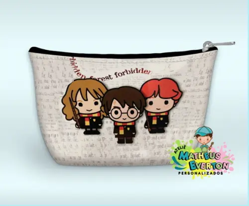 45 Necessaires Personalizadas Harry Potter Cute Faço Outros.