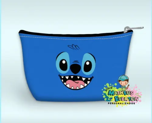 50 Necessaires Personalizada Stitch (faço Outros)