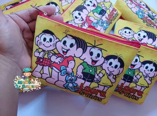 50 Necessaires Personalizada Turma da Mônica