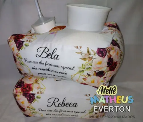 Almofada De Pipoca - Pajem, Daminha,Casamento ou Debutantes
