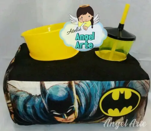 Almofada De Pipoca - Tema Batman