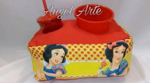 Almofada De Pipoca - Tema Branca de Neve