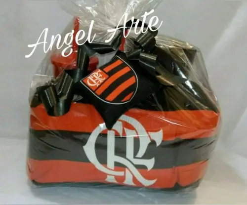 Almofada De Pipoca Kit Cinema Flamengo Gratis Almochaveiro