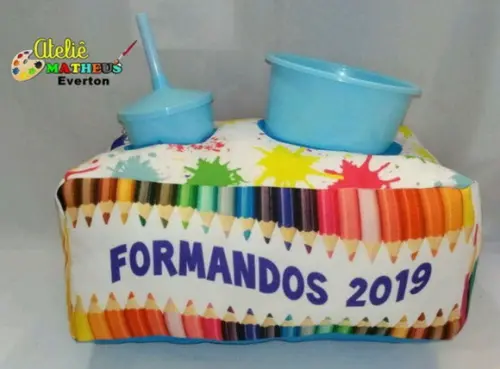 Almofada Kit Cinema Personalizado Formandos Faço Outros Tema