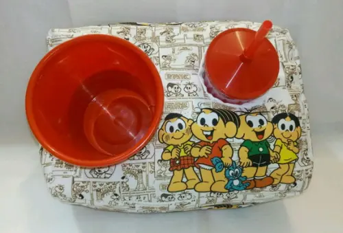 Almofada Porta Pipoca Turma da Mônica