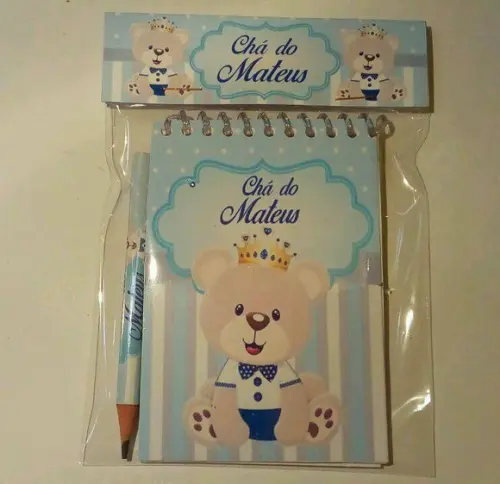 Bloquinho Personalizado - Ursinho