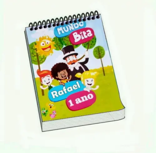 Bloquinho Personalizado Bita E As Brincadeiras