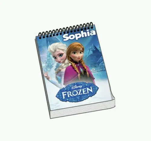 Bloquinho Personalizado Frozen