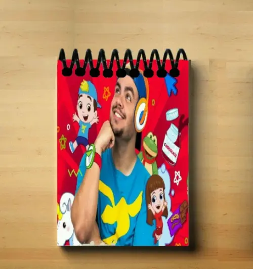 Bloquinho Personalizado Lucas Netos Pra Festa do Pijama