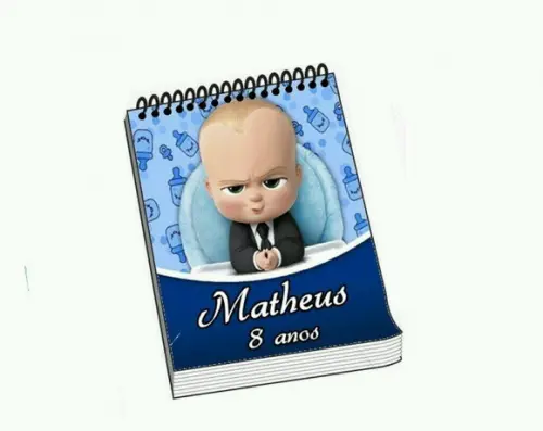 Bloquinho Personalizado Poderoso Chefinho