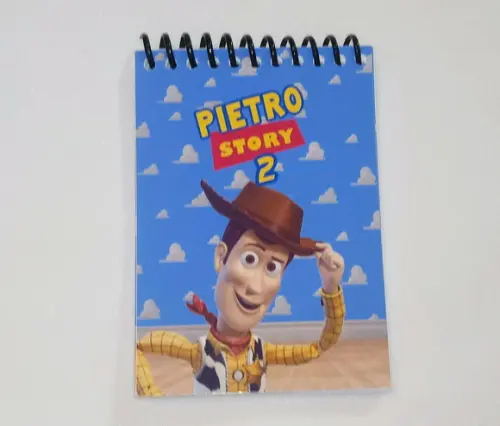 Bloquinho Personalizado Toy Story