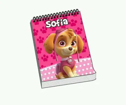 Bloquinho Personalizado Skye