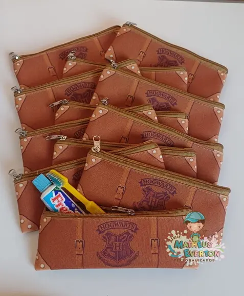 Estojo Slim Personalizado Harry Potter Tam: 19x7