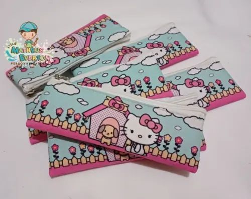 Estojos Slim Personalizado Hello Kitty Tam: 19x7