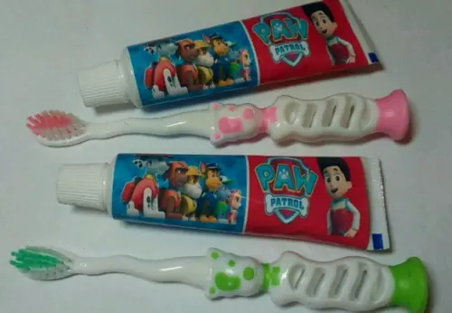 Kit Higiene Bucal Personalizado - Tema Patrulha Canina