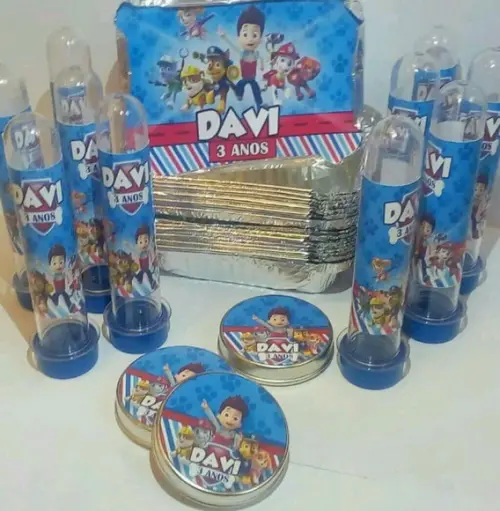 Kit Festa Personalizado Patrulha Canina