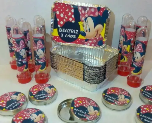 Kit Festa Personalizado Minnie