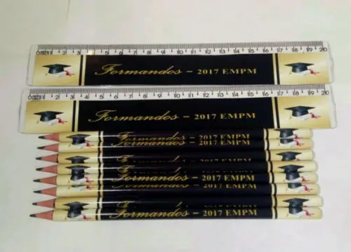 Kit Lápis E Régua Personalizado Formando De 2018
