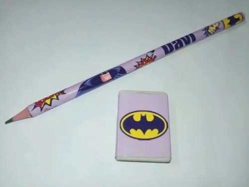 Lapis Borracha Personalizado Tema Batman