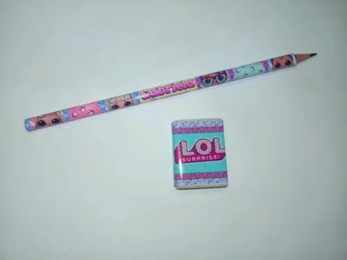 Lapis Borracha Personalizado Tema Lol Surprise