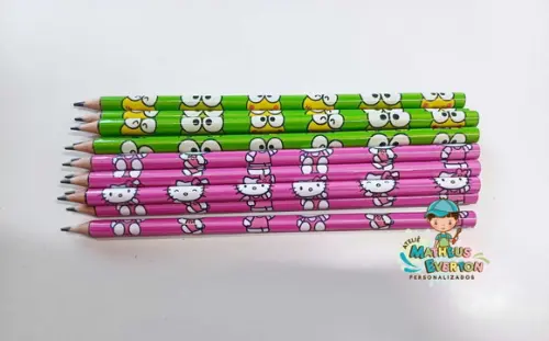 Lápis Personalizado Hello Kitty