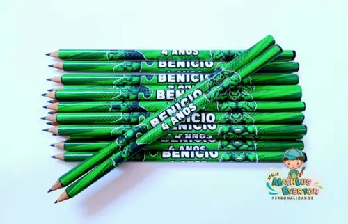 Lápis Personalizado o Incrível Hulk