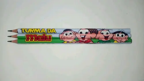 Lápis Personalizado Tema Monica