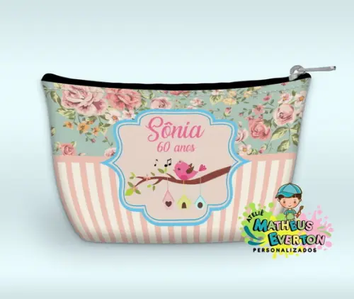 Necessaire Jardim Encantado (faço Outros Temas)