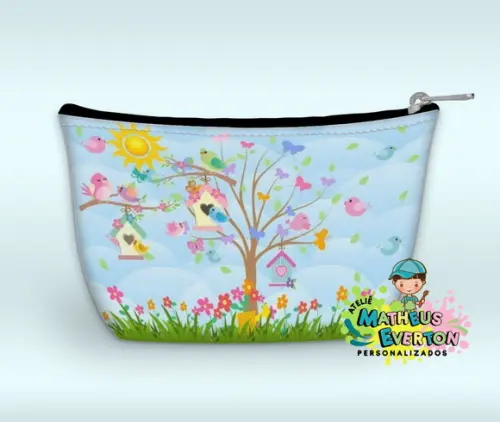 Necessaire Jardim Encantado (faço Outros Temas)