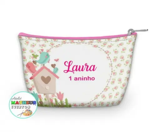 Necessaire Jardim Encantado (faço Outros Temas)