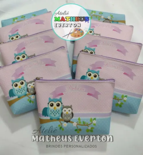Necessaire Jardim Encantado (faço Outros Temas)