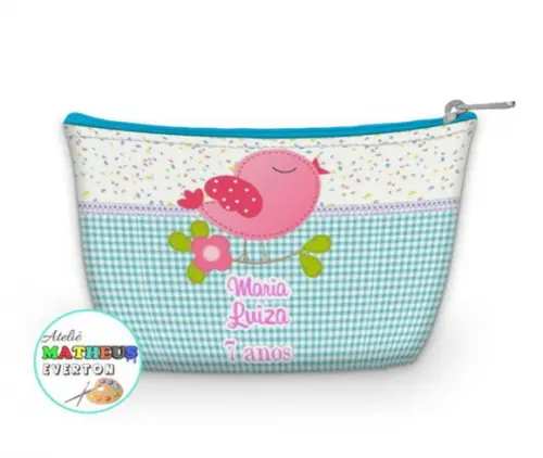 Necessaire Jardim Encantado (faço Outros Temas)