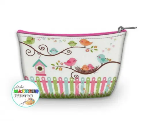 Necessaire Jardim Encantado (faço Outros Temas)
