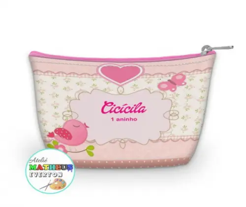 Necessaire Jardim Encantado (faço Outros Temas)