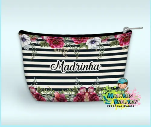 Necessaire Madrinha Noivado, Casamento, Bodas, 15 Anos